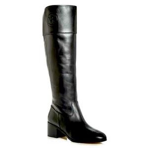 MICHAEL Michael Kors Dylyn Black Riding Boots